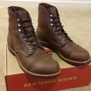 Redwing Iron Rangers 6" Amber Harness